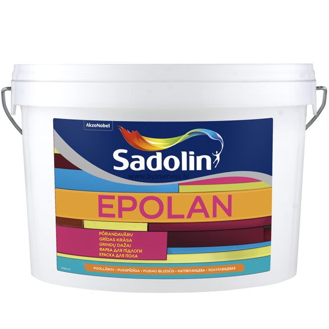 Sadolin Epolan BW Grīdas krāsa, pusspīdīga 5L